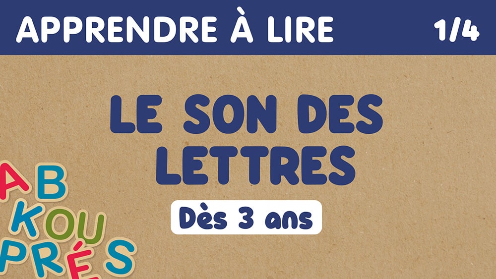 1 le son des lettres