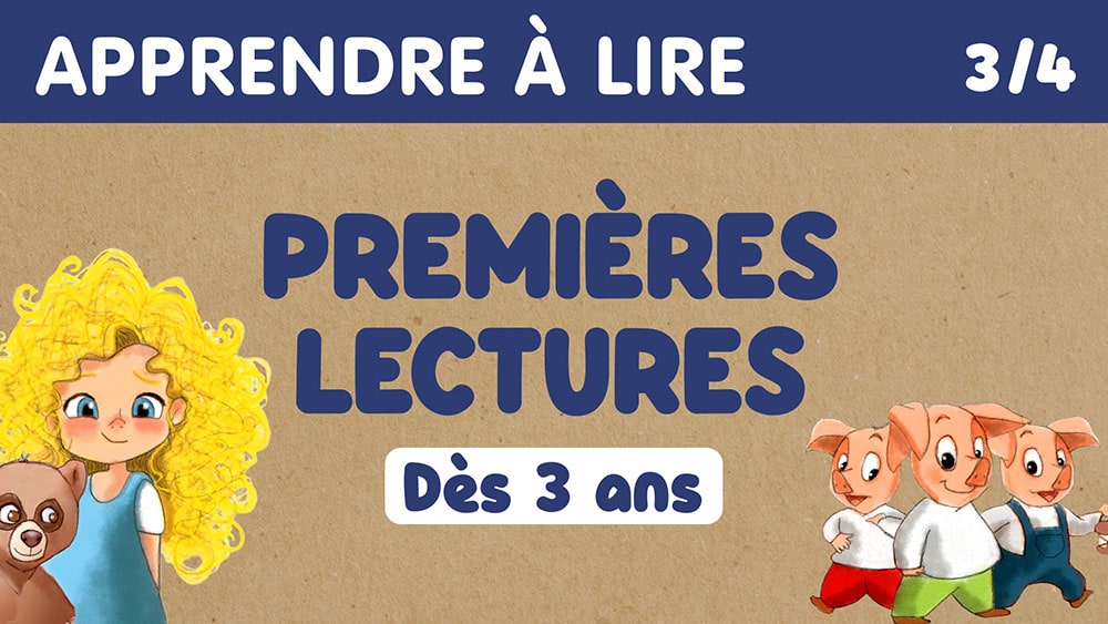 3 premieres lectures